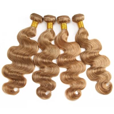 China Body Wave Body Wave Bundles Brown Color 27# Hair Bundles Malaysian Ombre Hair Bundles Non Remy for sale