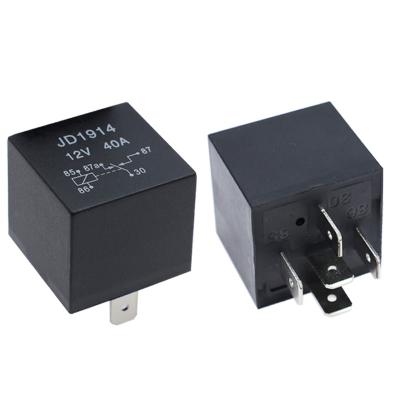 China Quick Connect Relay JD1914 12V 24V 40A 5 Pin Change Start Relay Car Relay 124 Spider (348_) for sale