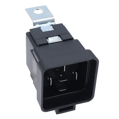 China 12V 24V 40A JD2912-1H 5pin car all-in-one flame retardant and waterproof relay with plug for sale