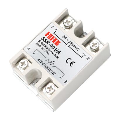 China Sealed Solid State Relay Voltage Regulating SSR-10VA 25VA 40VA 60VA 80VA 100VA for sale