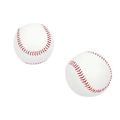 China Factory Price Durable Professional Leather PVC OEM Softball Baseball White Training Ball for sale