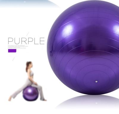 China High Density Hot Sale Custom Printed Anti Burst Balance Exercise PVC 65cm Yoga Ball for sale