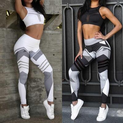 China Custom High Waisted Women Fitness Yoga Wear Leggings Workout Sexy Seamless Pants Wholesale Antibacterial Sports for sale