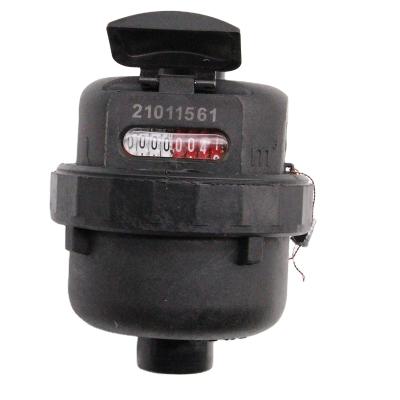 China High precision class c volumetric piston water meter mechanism with nylon body for sale