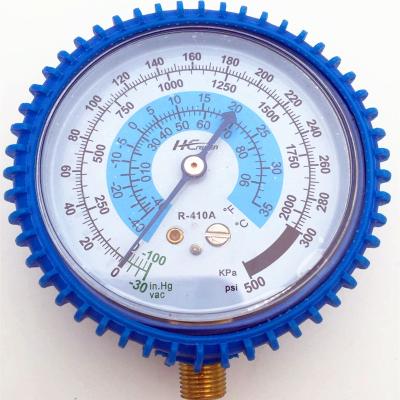 China Stainless Steel Case Air Conditioning Refrigerant Pressure Gauge Various Refrigerant Pressure Gauge Gas Pressure Gauge for sale