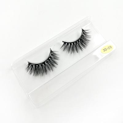 China 5d mink eyelashes reusable natural soft magnetic faux mink eyelashes silk eyelashes for sale