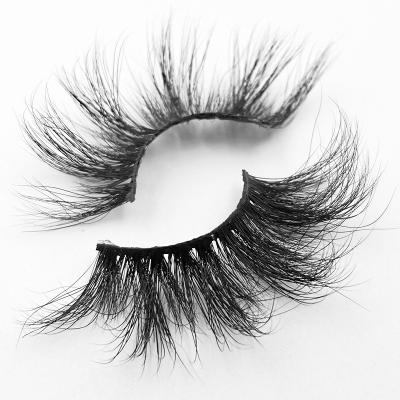 China Natural Soft Fluffy Natural Mink Eyelashes False Eyelashes 3d False Eyelashes Mink Eyelash Handmade for sale