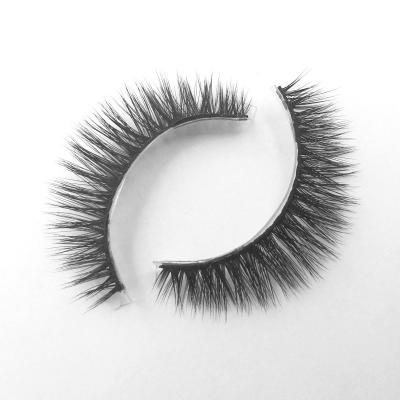 China Wholesale Price 8-15mm Factory Wholesale Price 8-15mm Synthetic Fiber Natural Soft Reusable Bride False False Eyelash Mink Eyelashes for sale