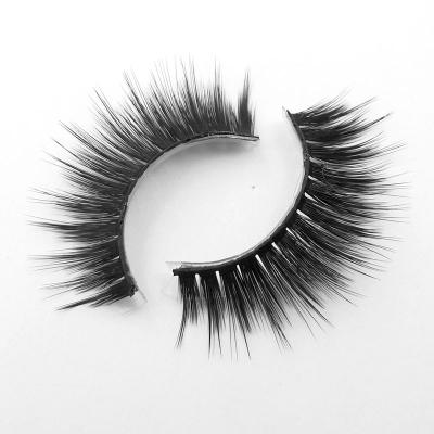 China False Tapered 12-23mm Natural High Quality Wholesale Mink Eyelashes Natural Soft Eyelash for sale