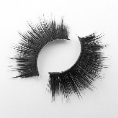 China Natural Soft Eyelash Makers Supply Premade Person 12-23mm Fake False Mink Eyelashes for sale