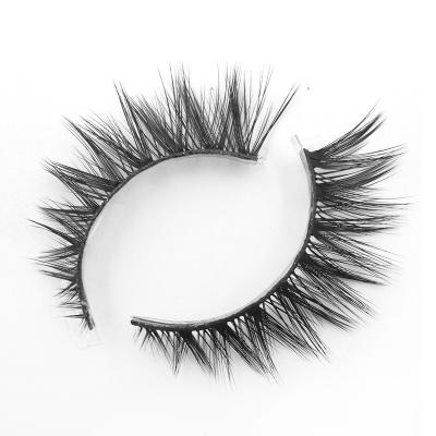 China False 11-18mm Fake Natural Mink Eyelashes Low Price Natural Soft Wholesale Quality Eyelashes for sale