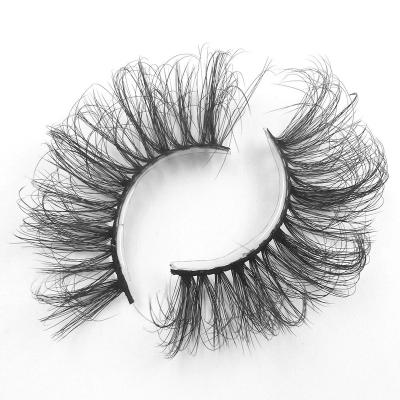 China Natural Soft Professional Seller Supply 6D 25mm Eyelash False Natural False Mink Eyelashes for sale