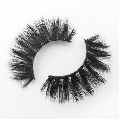 China First Grade 3D 12-21mm Natural Soft Eyelash Class 3D Synthetic Fiber False Mink Eyelashes for sale