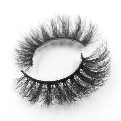 China Hot Selling Natural Soft Eyelash Bulk 3D 18mm Individual Superb False Mink Thin Strip Eyelashes for sale