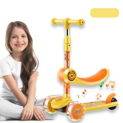 China New Design Kids Folding Scooter 3 Wheels Kids Instant Scooter In Stock 006 for sale