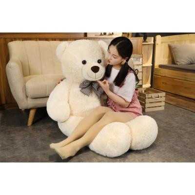 China Giant Girls Kid's America Teddy Bear Plush Toys Soft Teddy Bear Skin Gifts For Height 130 Cm for sale