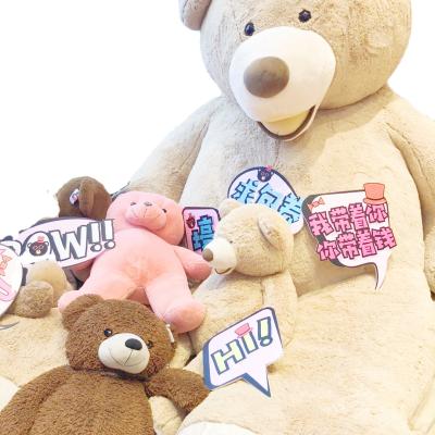 China 2021 New Hot Selling Plush Stuffed Bear Skin Teddy Bears Plush Soft Toys 3m Size for sale