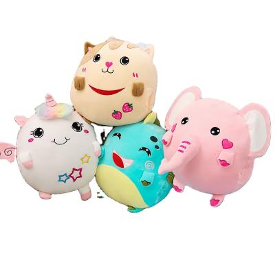 China Plush Doll Product 3 in 1 Cute Hugging Plush Dinosaur Cat Plush Pillow Unicorn Stuffed Cat Plush Hugging Toy Elephant Hand Warmer Covering for sale