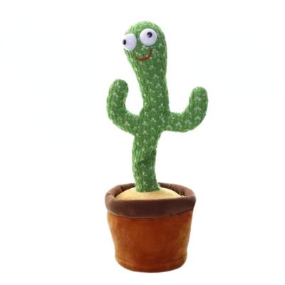 China Usb Drums 120 English Songs/Dancing Cacti Talking Recording Dancing Cacti Plush Dancing Cactus Toy Drums for sale