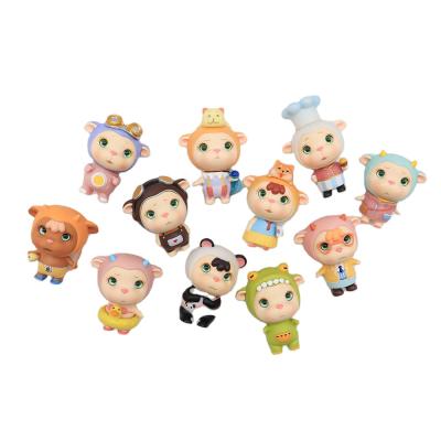 China Cartoon Toy Blind Bag Box Mini Size Lamb Doll Toy Collection for sale