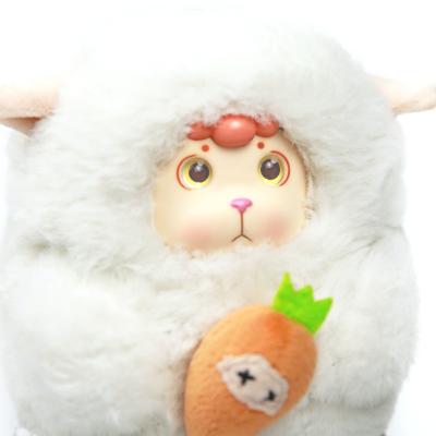 China Cartoon Toy Popular Mini Super Soft Rabbit Plush Toy Blind Box Animal Set for sale