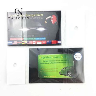 China Health Care in Running Energy Fuel&Power Eergy Saver Card Car Quantum Negative Ion Fuel Saving Card for sale