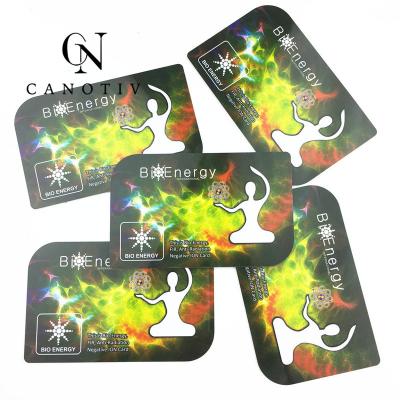 China Health care function: FIR bio energy heart Quantum card/power energy saver card anti radiation protective scalar card for sale