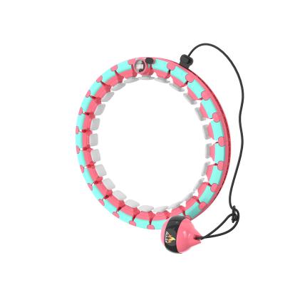 Chine Fitness Smart Adults Adjustable Weighted Detachable Intelligent Hoola Hoops Manufactures Hula Ring Circle à vendre