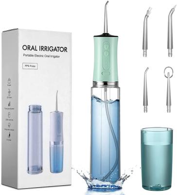 China 2022 Water Flosser IPX7 Waterproof Cordless Dental Oral lrrigator Portable and Rechargeable Water Flossing Home and Travel for sale