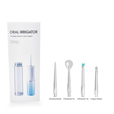 China Water Flosser Professional Cordless Dental Oral Irrigator - Portable and Rechargeable IPX7 Waterproof for Teeth Cleaning for sale