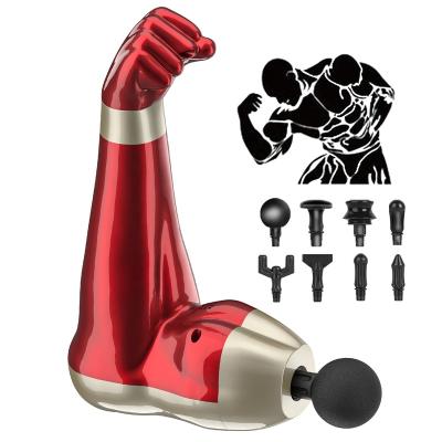 China 2022 Amazon dropshipping custom deep tissue phoenix 24V 8 heads 20 speed muscle Arm massage gun for sale