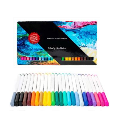 China School New Arrival Mini Erasable Washable Markers Water Soluble Cloth Art Marker Pens Set for sale