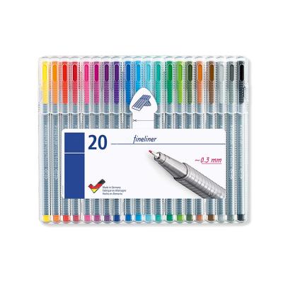 China 2020 School Fineliner Promotional Washable Water Based Marker Pen for School and Office for sale