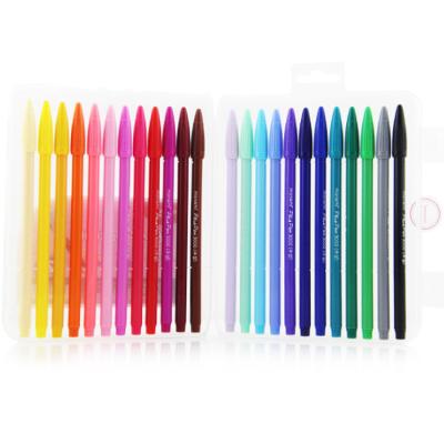 China Wholesale High Quality Non-Toxic School Needle Tips Colored Fineliner Pen Set for sale