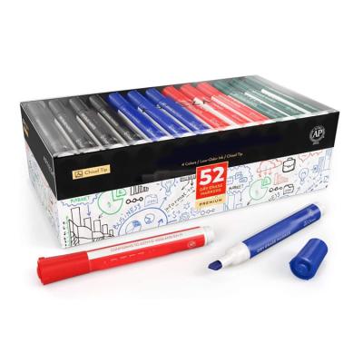 China Promotional High Quality Non-Toxic Jumbo School Whiteboard Marker Pens Set For With Bullet Tip Writing On Glass And Whiteboard for sale