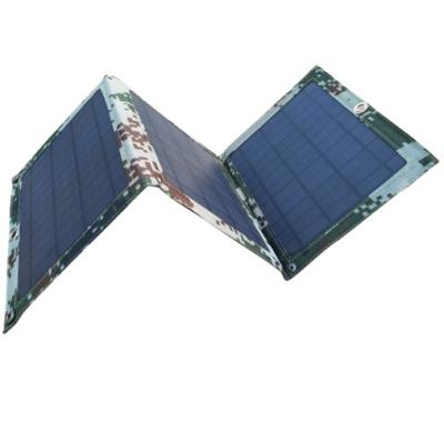 China PET/EVA/MONO cell/TPT/Waterproof Fabric Foldable Solar Panel   High Efficiency Solar Cells Black Light Blue OEM Customized Africa Box Battery Charging Aluminium ROHS for sale