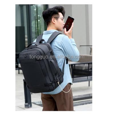 China Canvas Backpack hot selling waterproof panel laptop solar backpack usb rechargeable with solar charger energy smart backpack bag for sale