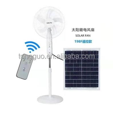 China 18650 Lithium battery 12000mah Solar Fan  Foldable panel solar powered fan electric fairy rechargeable  ceiling outdoor windshield sunshade 12000mah 18000mah for sale