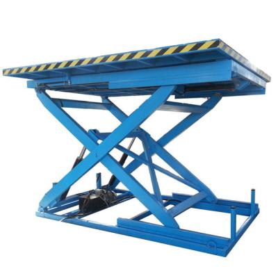 China Hydraulic  400kg Electric Multi Scissor Stationary Scissor Lift Tables for sale