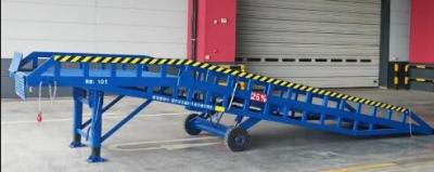 China Customized Container Loading Platform , Warehouse Electric Hydraulic Dock Leveler Hydraulic Ramp For Truck for sale