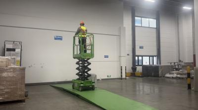 China MINI SCISSOR LIFT OF FULL ELECTRIC WITH 3M PLATFORM HEIGHT FOR WAREHOUSE for sale