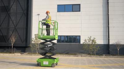 China MINI SCISSOR LIFT WITH FULL ELECTRIC OF 3 METER PLATFORM HEIGHT AND 240KG LOAD CAPACITY for sale