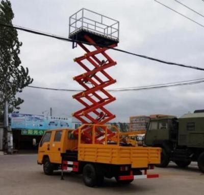 China 7,5 van de Vrachtwagen Opgezette Schaarmeters Lift met 450Kg-Ladingscapaciteit Te koop