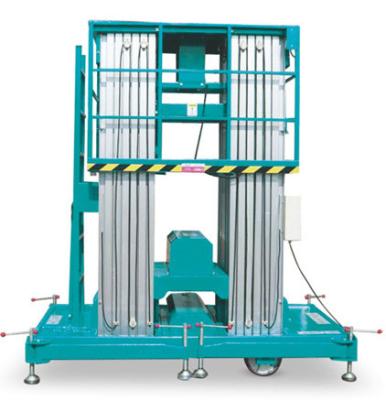 China 20m Lifting Table Aluminum Aerial Platform Multi Mast 150Kg Loading Capacity Steady Performance for sale