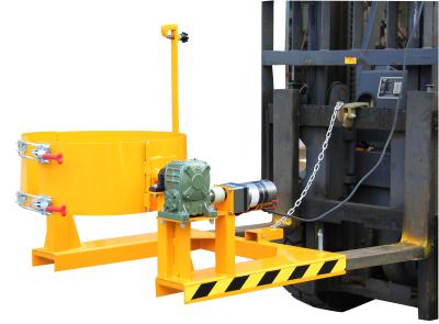 China Forklift Drum Pouring Attachment With 300Kg Loading Capacity for sale