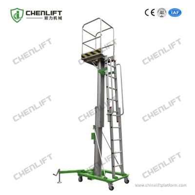 China SP32 model125kg laden Handkruk het Opheffen Liftplatform met Overgeheld Platform Te koop