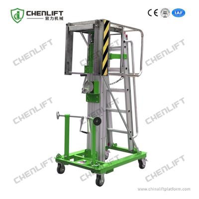 China SP46 4.6m de Ladingscapaciteit van de Platformhoogte 125kg Hand het Opheffen Lift Te koop