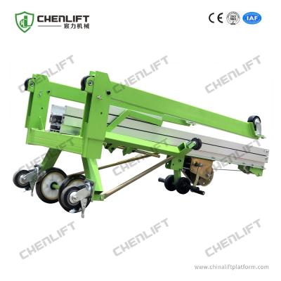 China Aluminum Manual Material Lift Equipment 6 Meters 300Kg Loading Capacity for sale