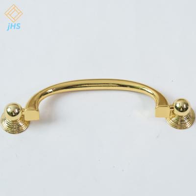 China High Quality Gold Zinc Alloy Metal Carry Luggage Case Handle Factory Luggage and Metal Box Handle for Box for sale