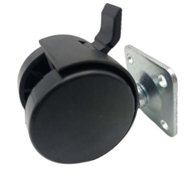 China Other high quality small 1.5inch medical chair caster M8X15/19 wheel caster made in China for sale